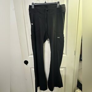 Figs Black Flared leggings